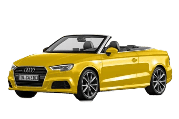 Audi A3 Cabriolet 2017-2020 Side Profile