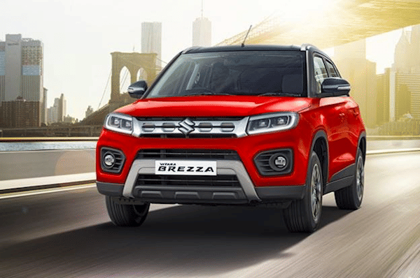 Maruti Suzuki Vitara Brezza 2020-2022 Front Profile Maruti Suzuki Vitara Brezza 2020-2022 Front Profile