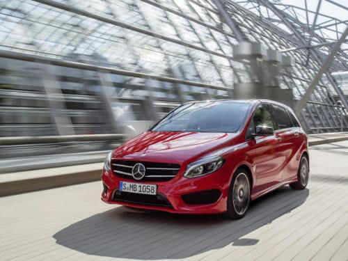 Mercedes-Benz B-Class 2020-2021 Front Profile