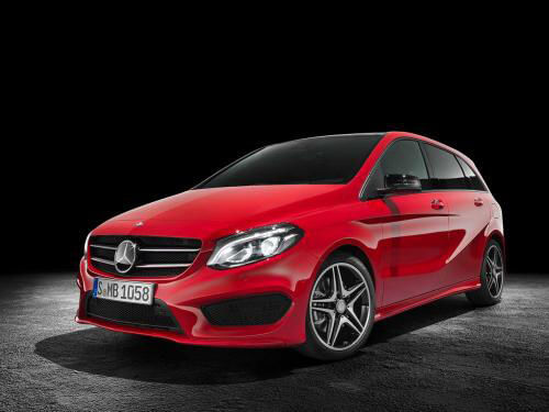 Mercedes-Benz B-Class 2020-2021 Front Profile