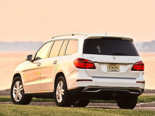 Mercedes-Benz GL 2020-2022 Rear Profile