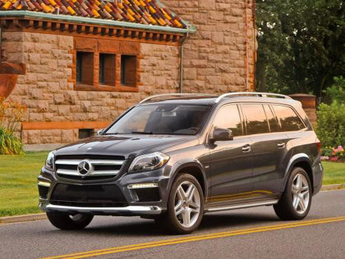 Mercedes-Benz GL 2020-2022 Side Profile