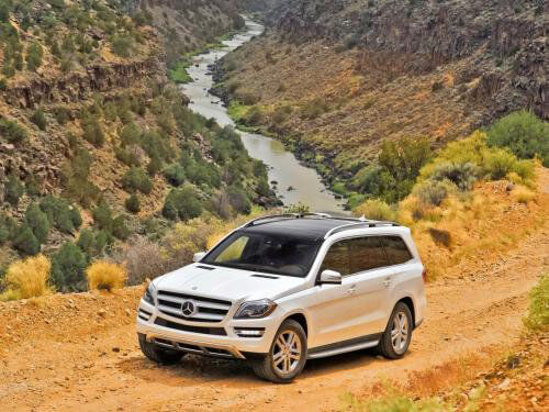 Mercedes-Benz GL 2020-2022 Side Profile
