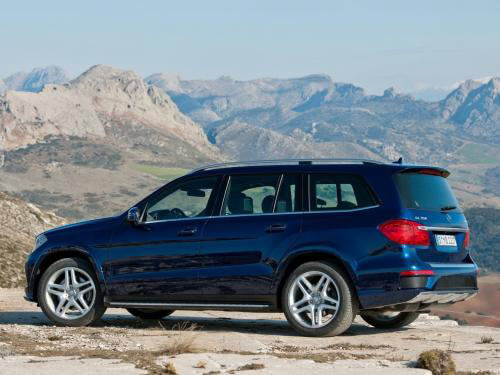 Mercedes-Benz GL 2020-2022 Side Profile