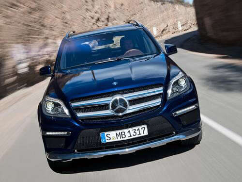 Mercedes-Benz GL Front Profile