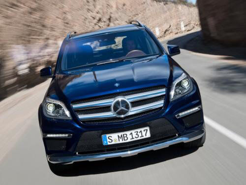 Mercedes-Benz GL 2020-2022 Front Profile