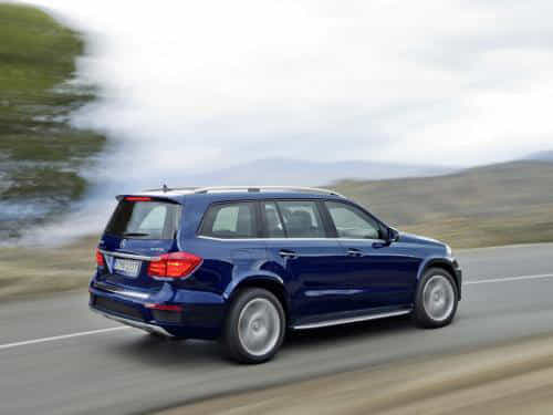 Mercedes-Benz GL 2020-2022 Side Profile