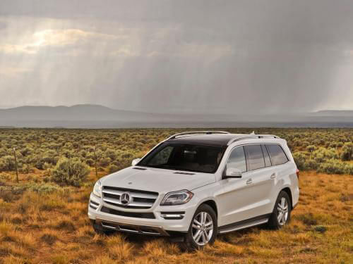 Mercedes-Benz GL 2020-2022 Side Profile