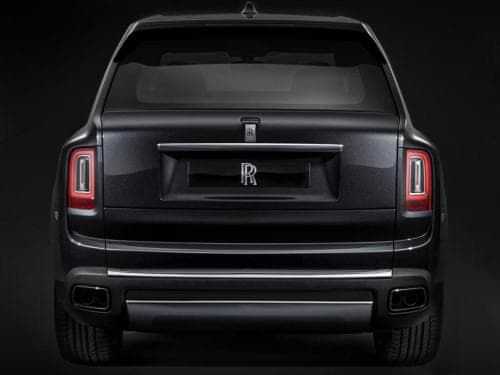 Rolls-Royce Cullinan Rear View Rolls-Royce Cullinan Rear View