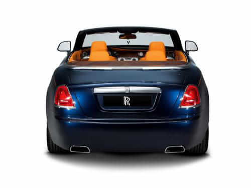 Rolls-Royce Dawn 2020-2023 Rear View Rolls-Royce Dawn 2020-2023 Rear View
