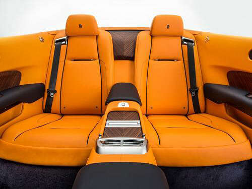 Rolls-Royce Dawn Rear Seats
