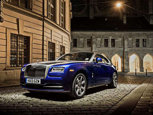 Rolls-Royce Wraith Left Front Three Quarter