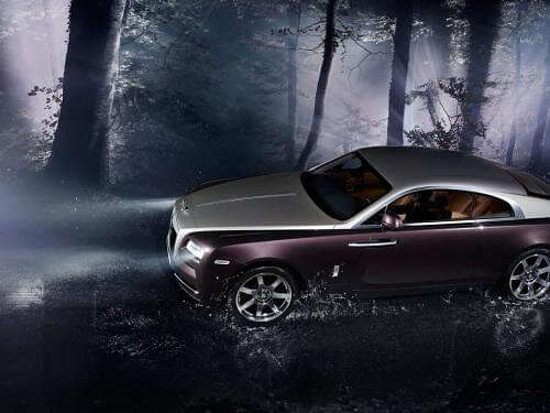 Rolls-Royce Wraith Left Side View