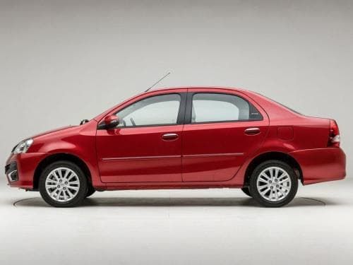 Toyota Etios   2010-2011 Side Profile