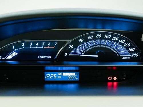 Toyota Etios Speedometer Console