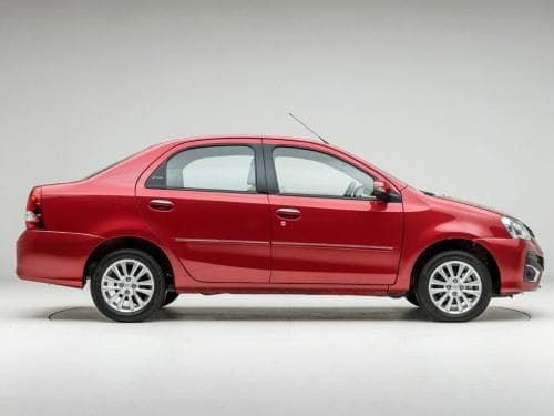 Toyota Etios   2010-2011 Side Profile