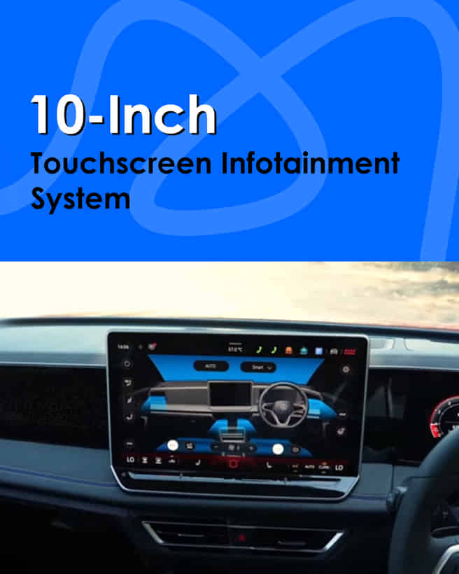 Volkswagen Tiguan R-Line 10-Inch Touchscreen Infotainment System