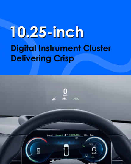 BYD Seal 10.25-Inch Digital Instrument Cluster