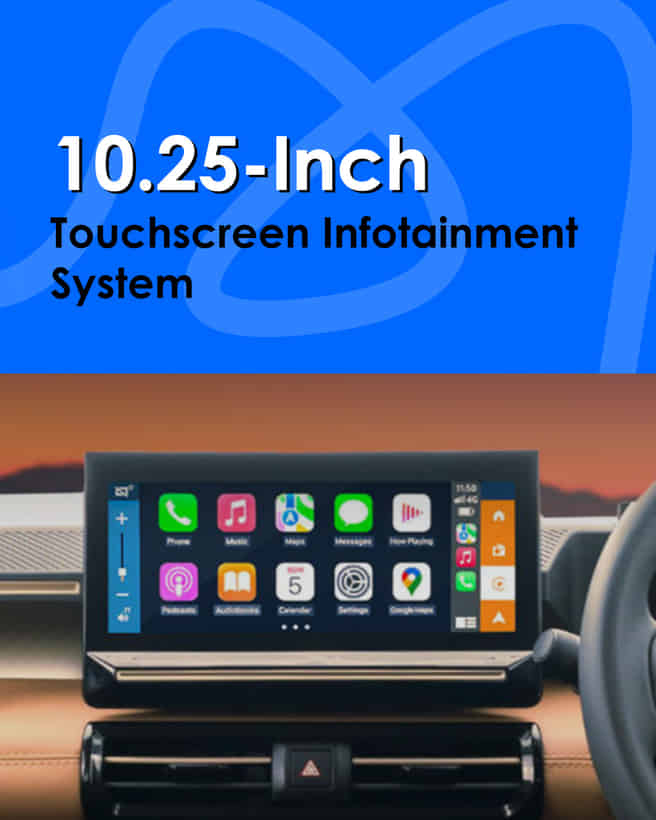 Citroen Basalt X 10.25-Inch Touchscreen Infotainment System