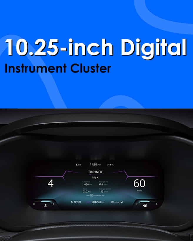 Tata Nexon iCNG 10.25-inch Digital 