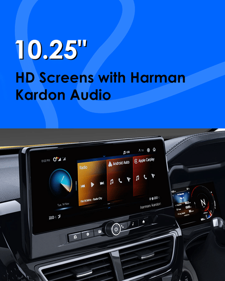 Mahindra XUV 3X0 10.25-inch HD Screens with Harman Kardon Audio
