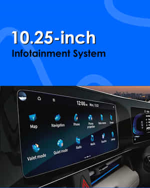 Verna 10.25-inch Infotainment System