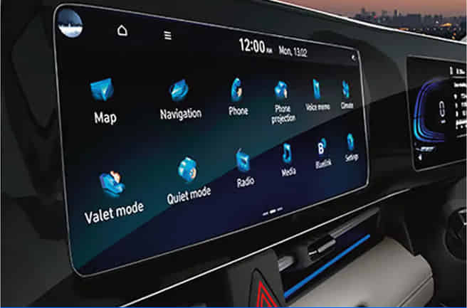 Hyundai Verna 10.25-inch Infotainment System