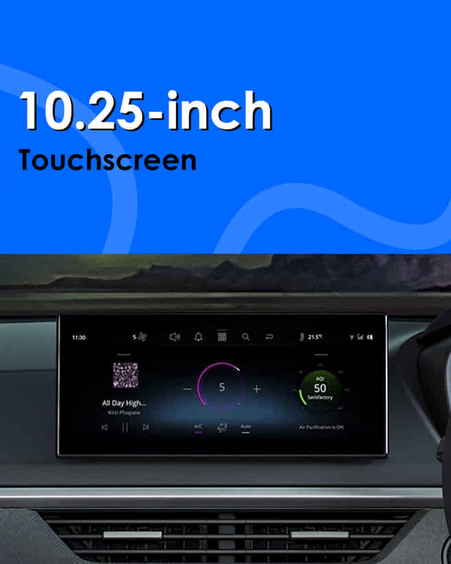 Tata Nexon iCNG 10.25-inch