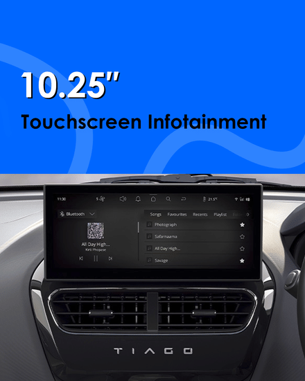 Tata Tiago NRG BS6 10.25? Touchscreen Infotainment