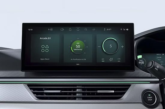 Curvv EV 12.3-Inch Touchscreen Infotainment System