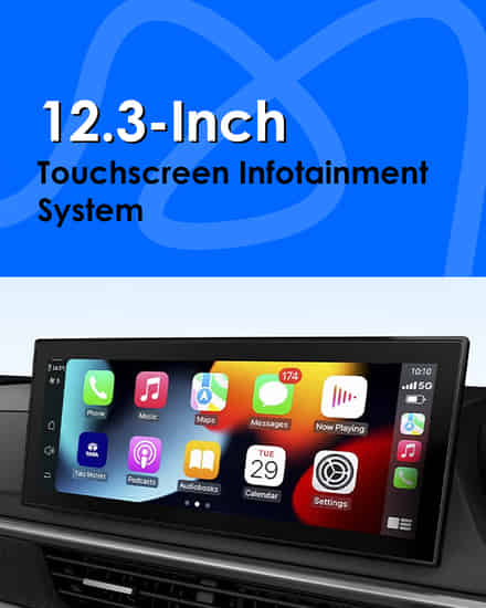 Tata Nexon EV 12.3-Inch Touchscreen Infotainment System