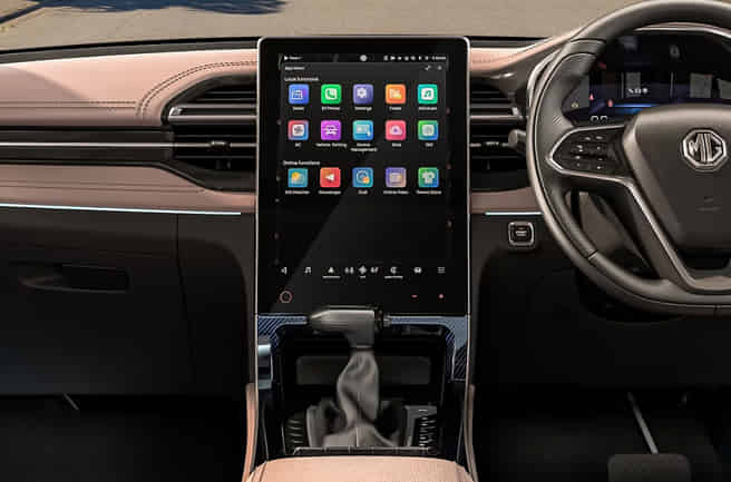 MG Hector Plus 12.3-inch Infotainment Touchscreen