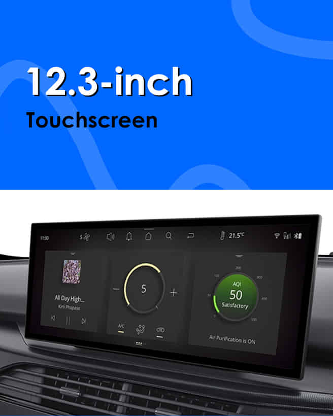 Tata Safari 12.3-inch Touchscreen