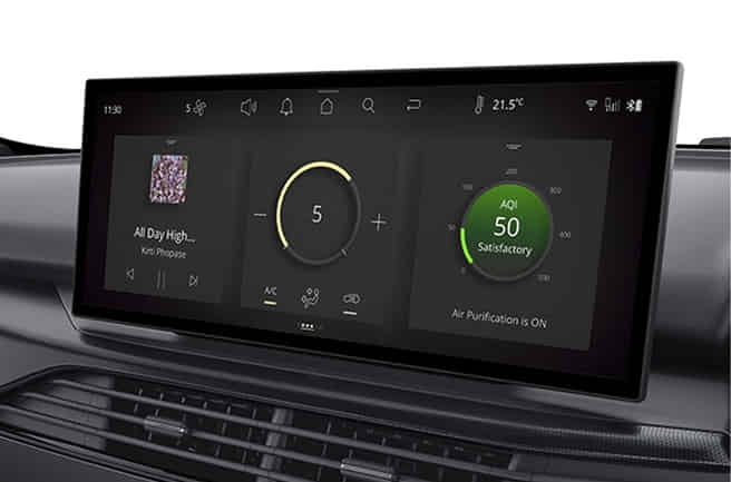 Tata Safari 12.3-inch Touchscreen