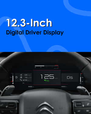 C5 Aircross 12.3?Inch Digital Driver Display