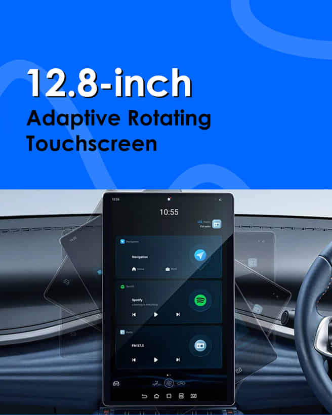 BYD Atto 3 12.8-inch Adaptive Rotating Touchscreen
