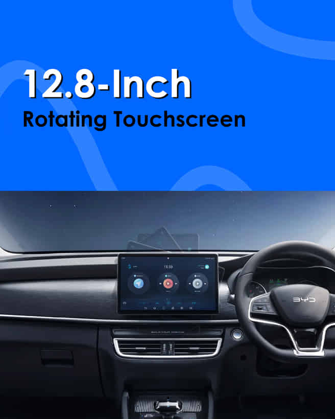 BYD eMAX 7 12.8?inch Rotating Touchscreen