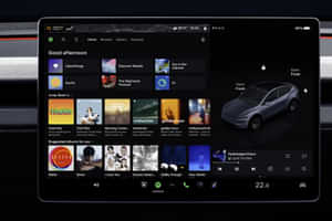 Model Y 15.4 Inch front-row touchscreen.