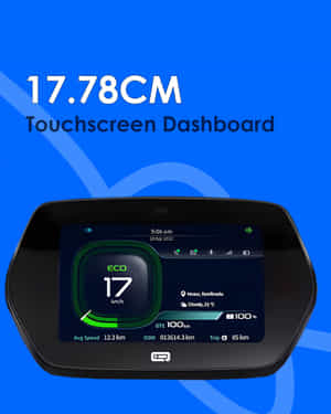 iQube Electric 17.78CM Touchscreen Dashboard