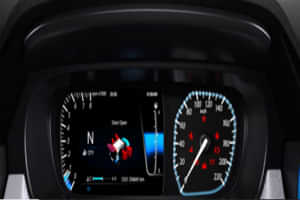 Punch 17.78 cm Instrument Cluster with ITPMS Punch 17.78 cm Instrument Cluster with ITPMS