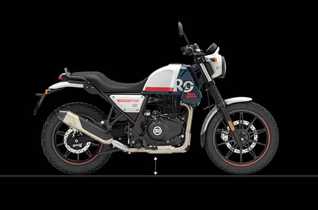 Royal Enfield Scram 440 200 mm Ground Clearance Royal Enfield Scram 440 200 mm Ground Clearance
