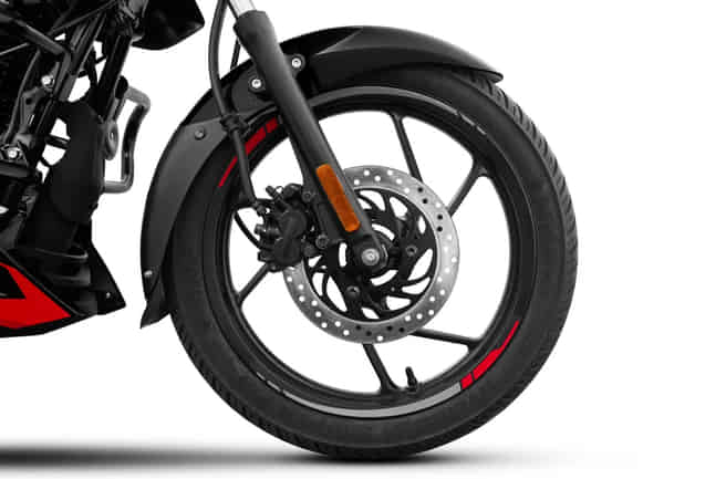 Bajaj Pulsar 125 240mm Ventilated Front Disc Brake with Anti-Skid Technology