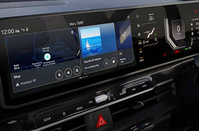 KIA Syros EV 30 Inch Trinity Panoramic Display
