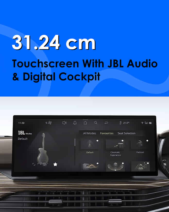 Tata Harrier 31.24 cm Touchscreen