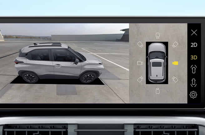 Tata Punch 360-Degree Vision Surround View System with Blind View Monitor
