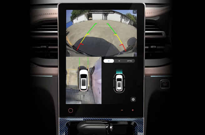 MG Hector Plus 360 Degree Camera