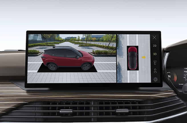 Tata Harrier 360° camera