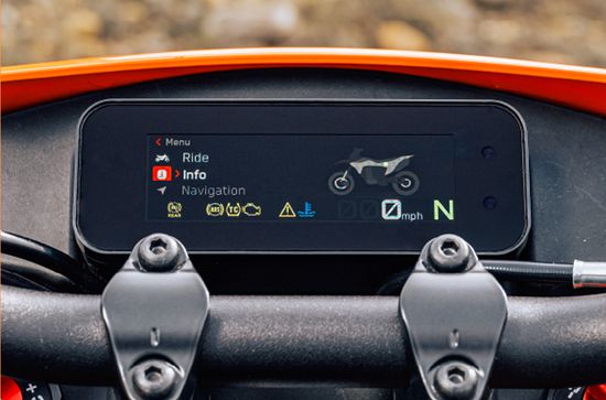 390 Enduro R 4.2-inch TFT Cluster