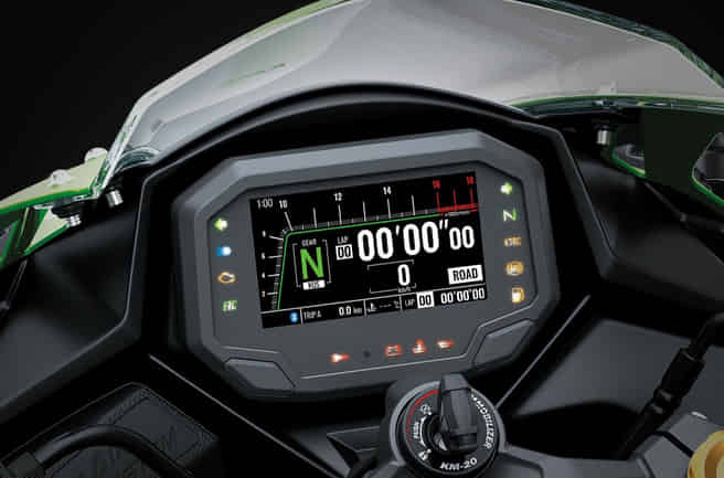 Kawasaki Ninja ZX-4R 4.3-inch Coloured TFT Cluster Kawasaki Ninja ZX-4R 4.3-inch Coloured TFT Cluster