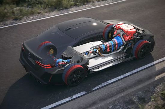 M5 4.4-Litre Twin-Turbo V8 Engine (600+ PS)